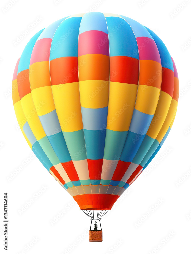 Fototapeta premium PNG Hot air balloon aircraft vehicle
