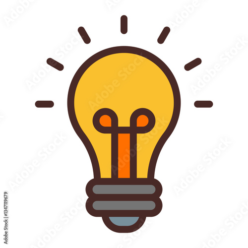 Bulb Icon Design