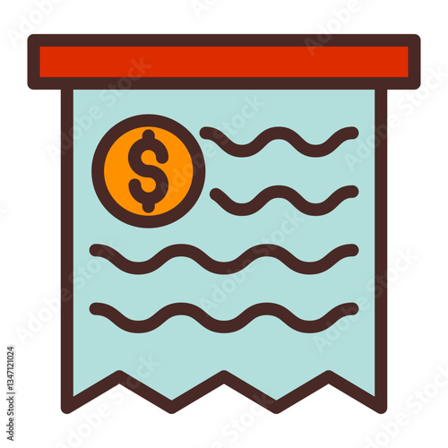 Receipt Icon Design
