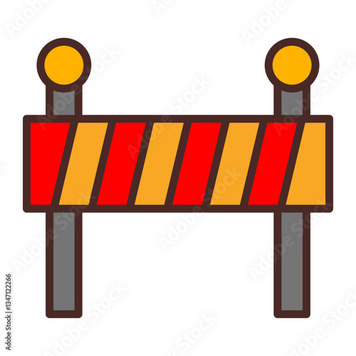 Barricade Icon Design