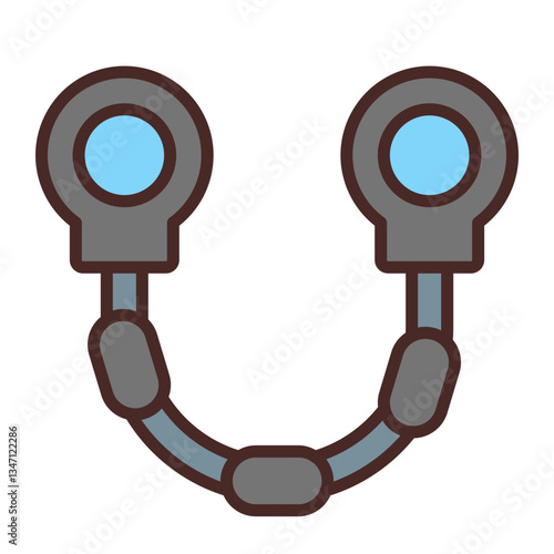 Handcuffs Icon Design