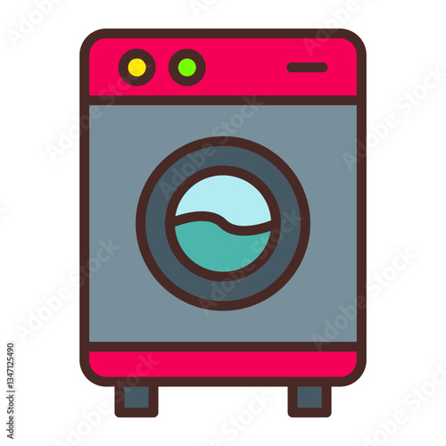 Washing Machine Icon Design