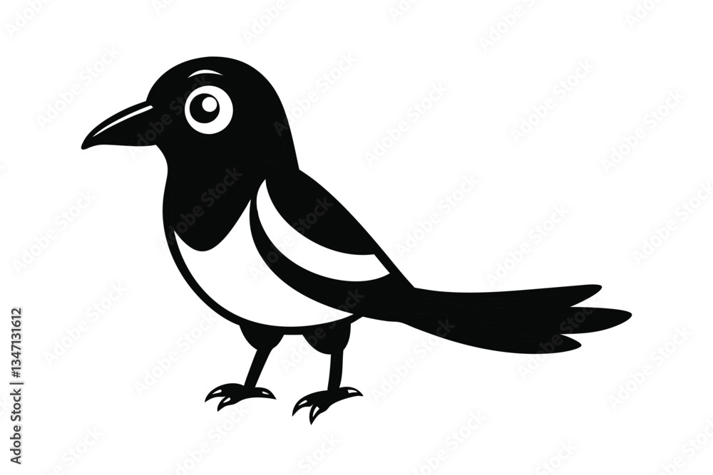 Fototapeta premium crow on a branch