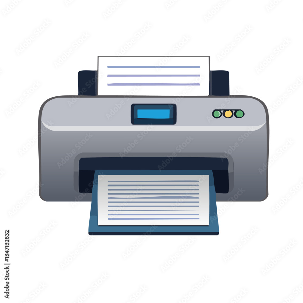 printer icon vector illustration design