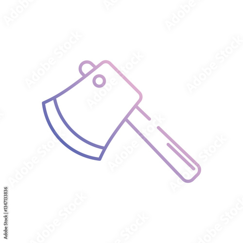 Axe vector icon stock illustration
