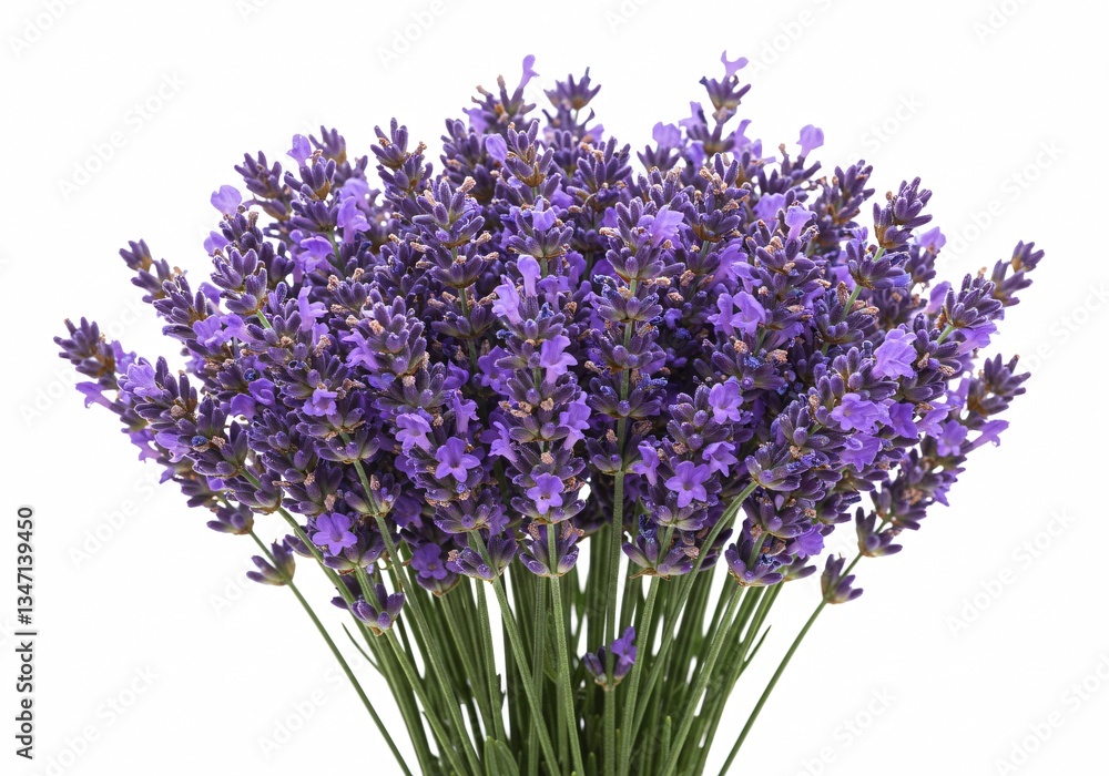 Obraz premium Lavender isolated on white background