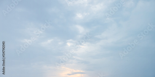 sunny sky blue light watercolor background. Aquarelle painting brush effect card paper textured canvas cloudy smoke space for text, entertaining card, template. aquamarine color graphics illustration