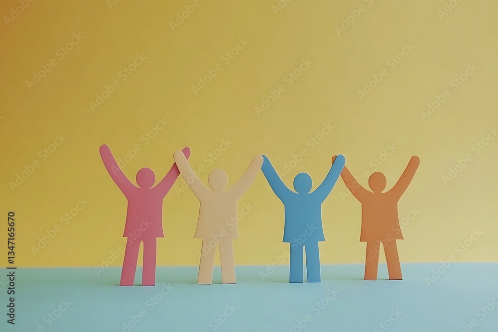 Celebrating Unity Diverse Figures Working Together Celebrating Unity Diverse Figures Working Together
