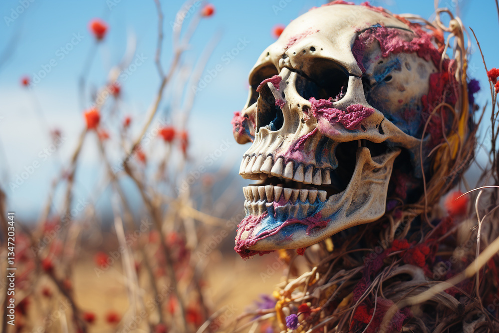 withered visage of grass tells a story of renewal, illuminating nature eternal rhythm of flourishing, decline, and rebirth withered visage of grass tells a story of renewal, illuminating nature eternal rhythm of flourishing, decline, and rebirth