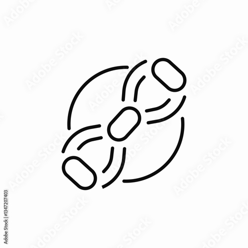 resistance exercise icon sign vector