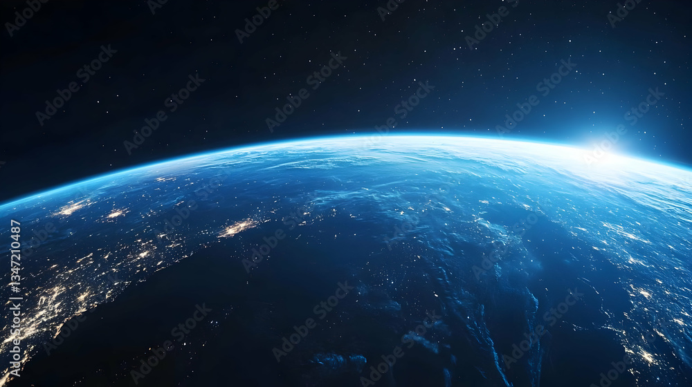 Earth Seen From Space At Night Earth Seen From Space At Night