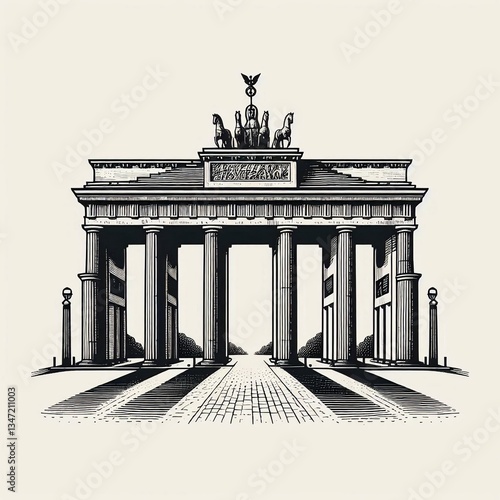 Brandenburg Gate Iconic Berlin Landmark