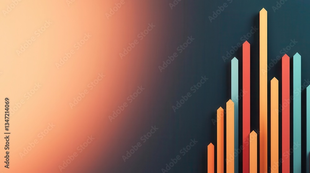 Obraz premium Presentation slide for technology stocks, showcasing management strategies and strong returns