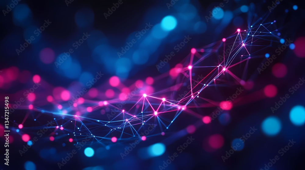 Technology and Abstract Digital Image