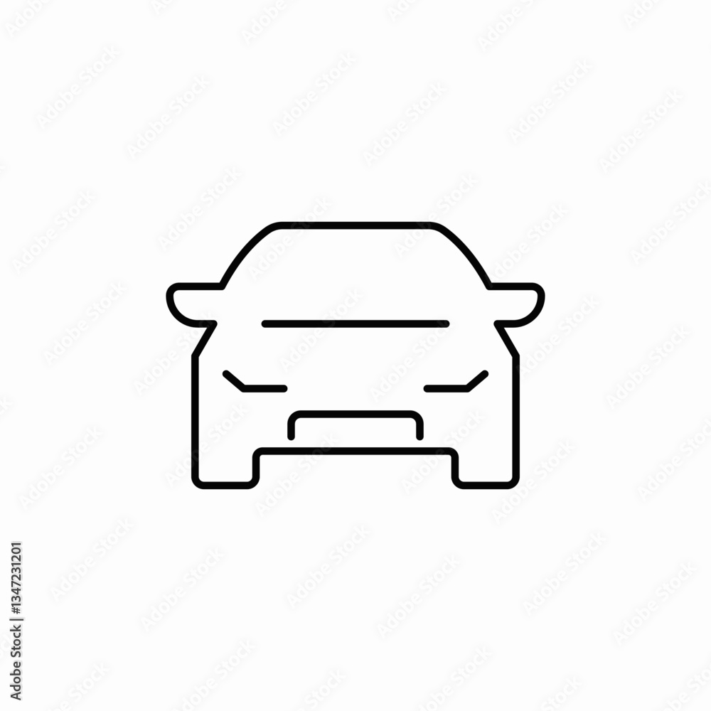 car vehicle icon sign vector car vehicle icon sign vector