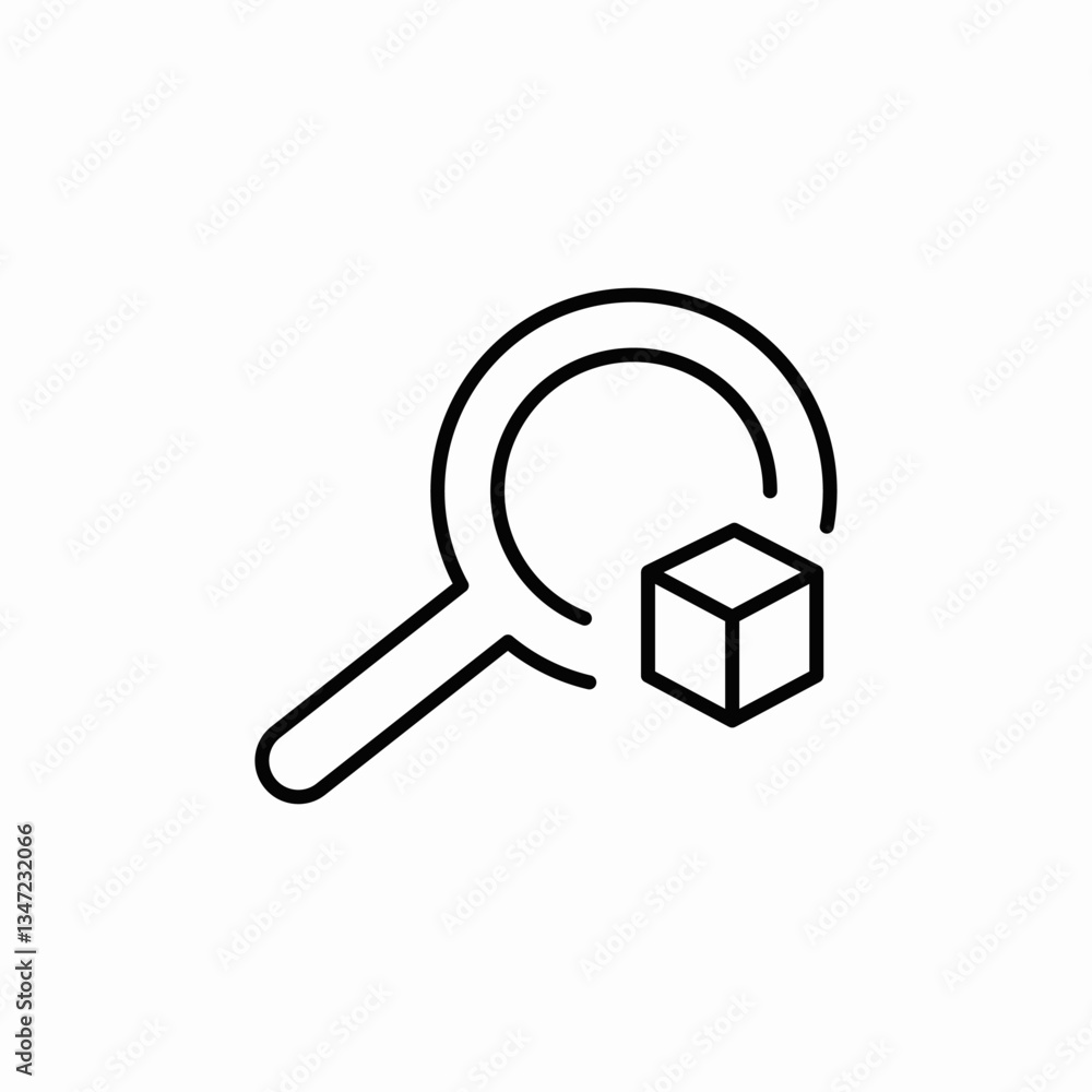 delivery search icon sign vector delivery search icon sign vector