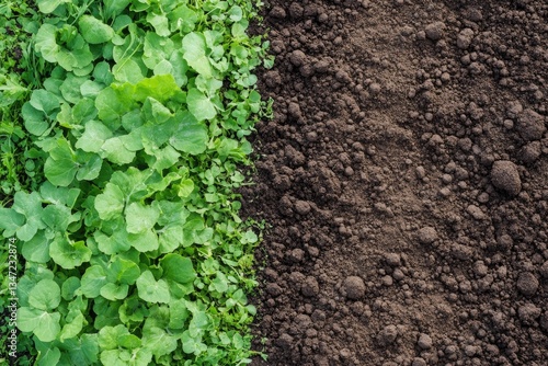 Before and after comparison of tilled soil vs. no till soil with cover crops