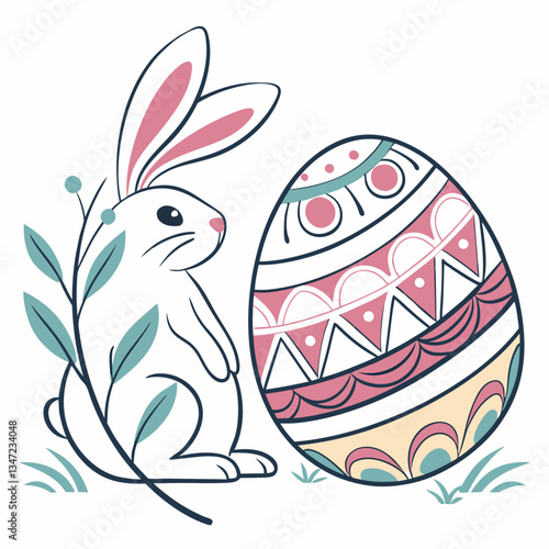 easter egg isolated on white background. great holiday. easter day