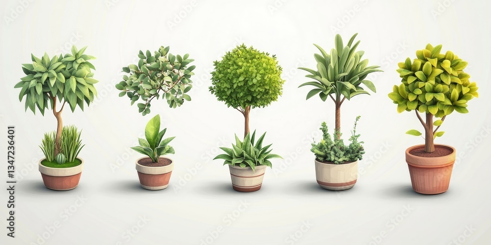 Fototapeta premium plant in a pot