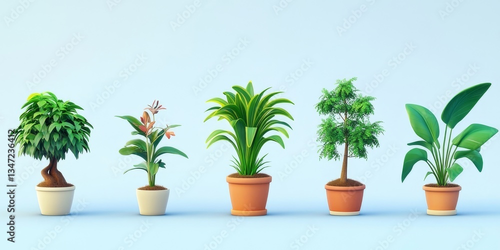 Fototapeta premium plant in a pot