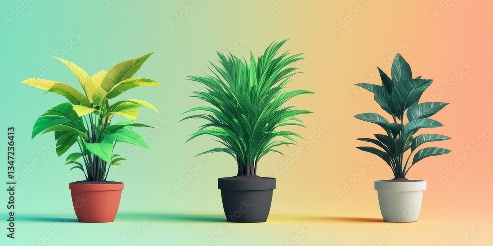 Fototapeta premium plant in a pot