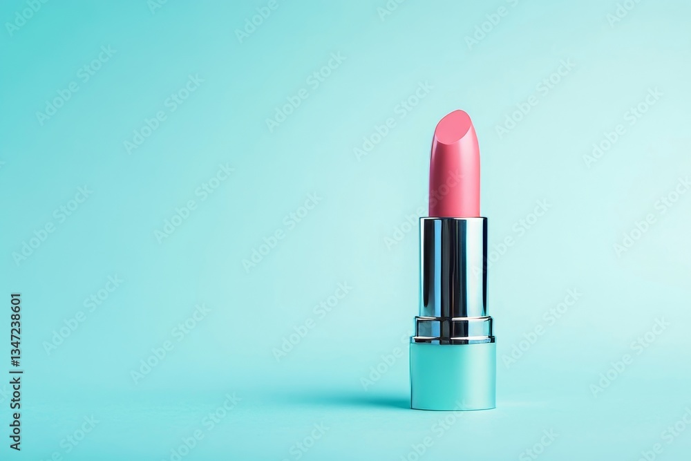 red lipstick on white background red lipstick on white background