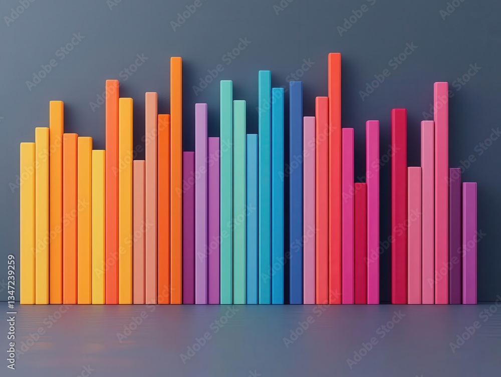 Digital bar chart comparing the performance of recent IPOs, organized by sector Digital bar chart comparing the performance of recent IPOs, organized by sector