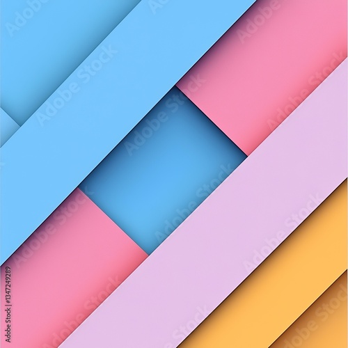 Abstract pastel diagonal stripes background design, ideal for websites or presentations