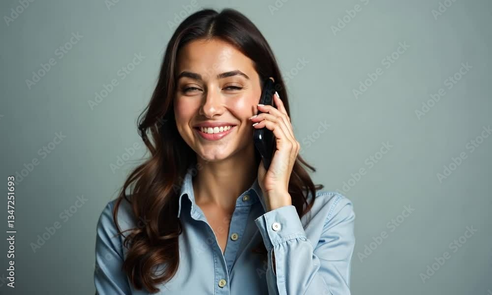 Businesswoman Talking on the Phone
Businesswoman Talking on the Phone