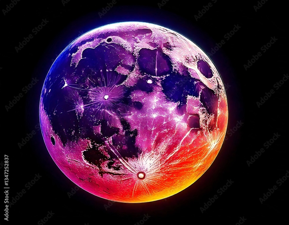 Fototapeta premium earth and sun