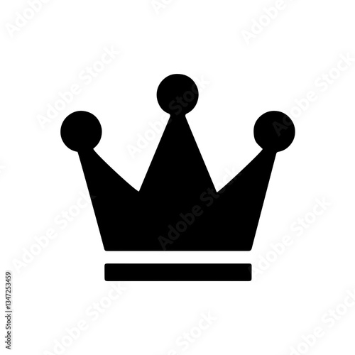 crown isolated on white background