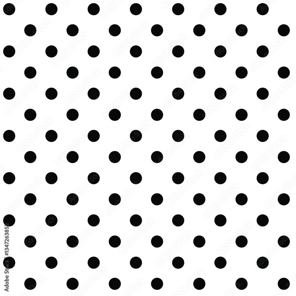 Vibrant Polka Dot Pattern design, 
