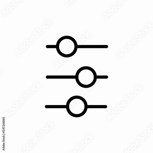 spectrum slides icon sign vector