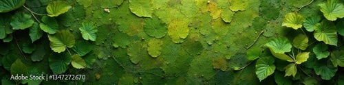 Muted greens and browns, organic tapestry-like weave, earthy tones, natural, image