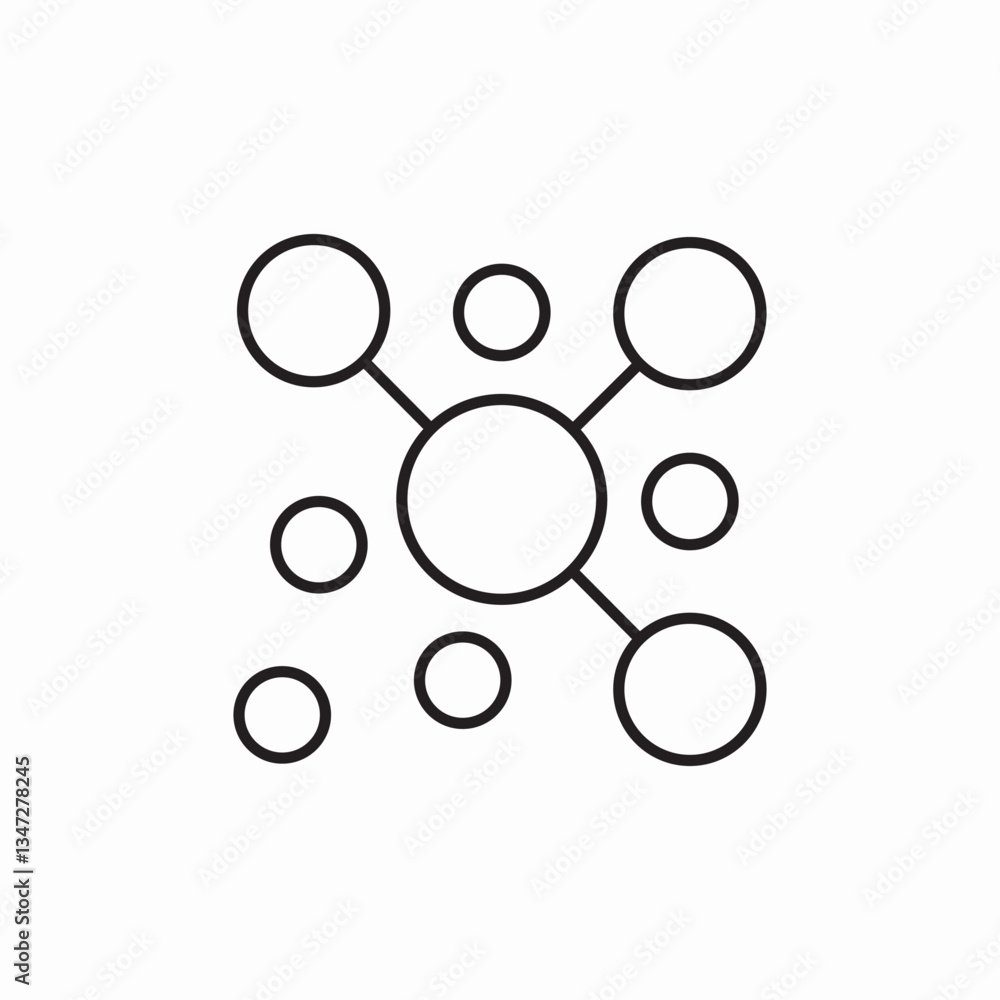 detail points icon sign vector detail points icon sign vector