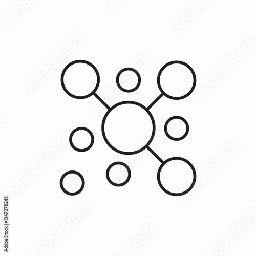 detail points icon sign vector