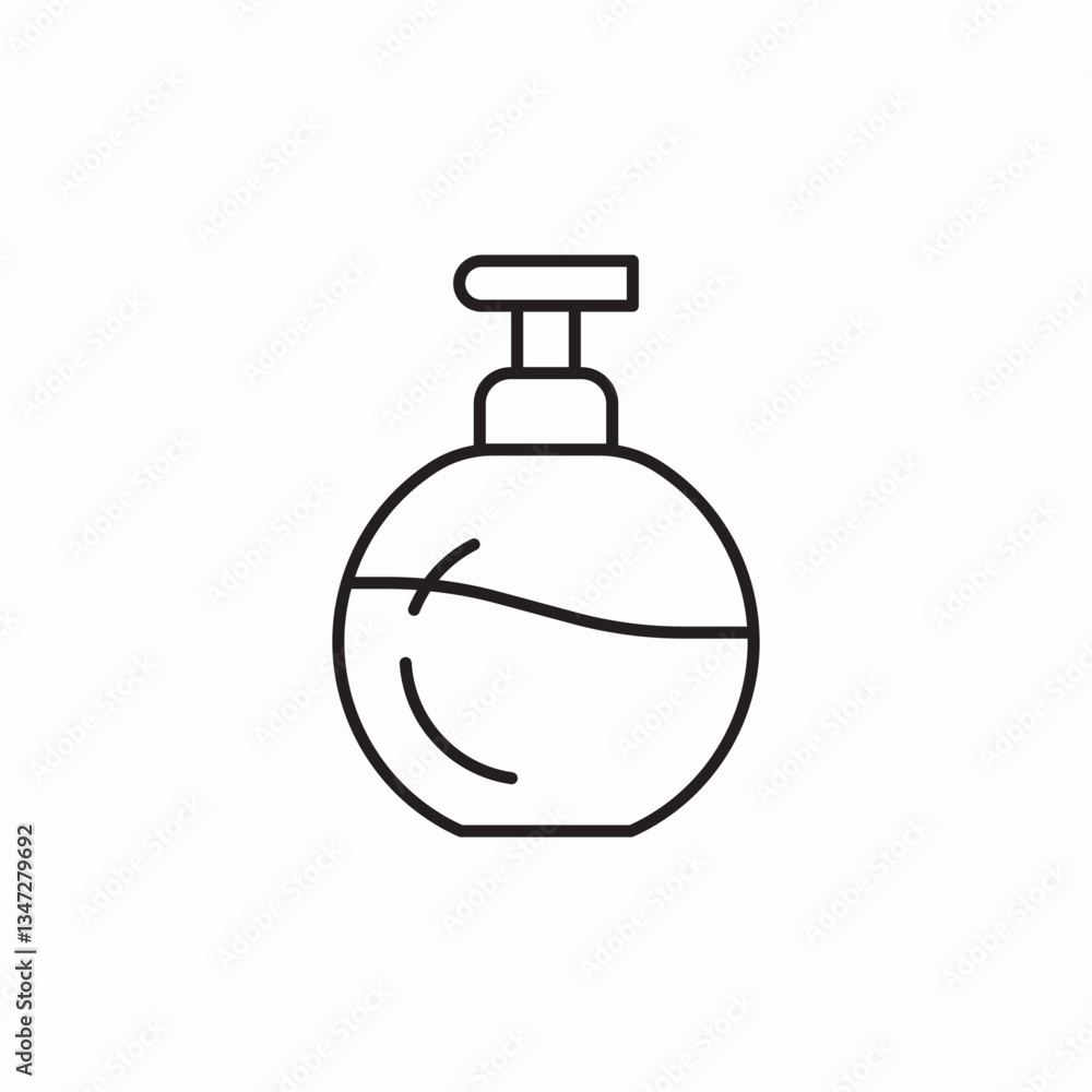 liquid container icon sign vector liquid container icon sign vector