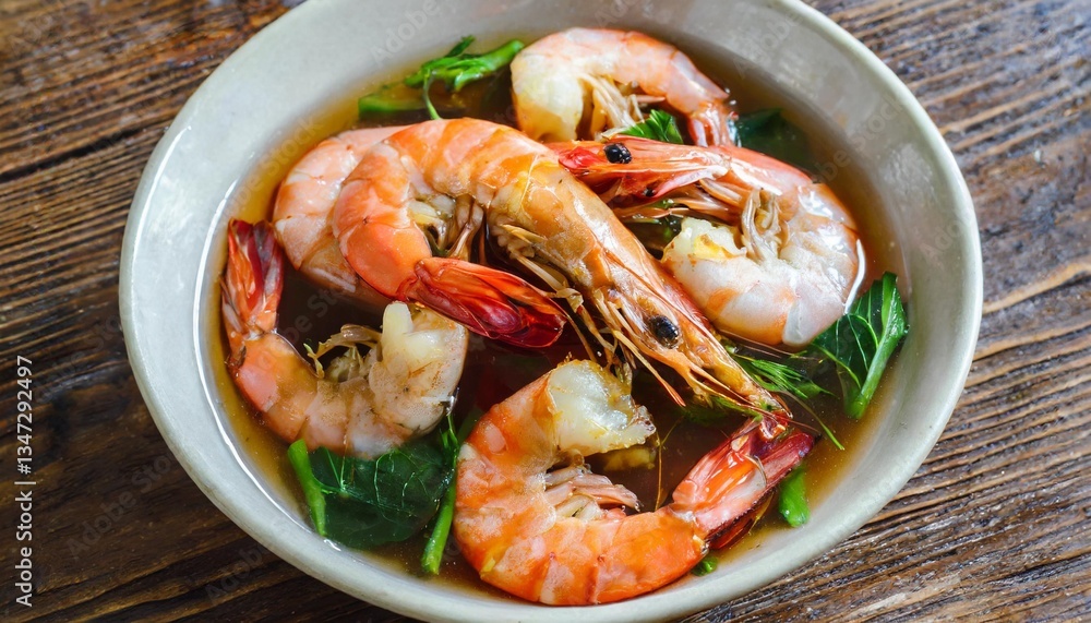Top view of delicious shrimp soaked in Chinese wine named drunken shrimp for lunar new year's dishes. Top view of delicious shrimp soaked in Chinese wine named drunken shrimp for lunar new year's dishes.