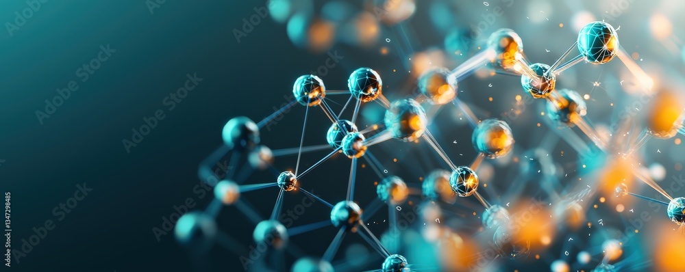 An abstract representation of interconnected molecules, showcasing vibrant colors and a modern technological feel. An abstract representation of interconnected molecules, showcasing vibrant colors and a modern technological feel.