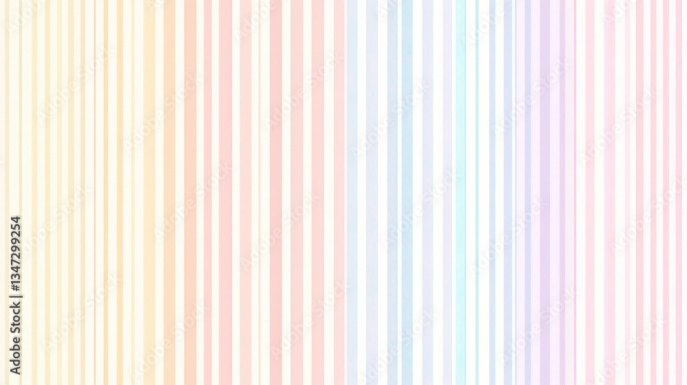Seamless Geometric Pattern with Pastel Colored Vertical Lines Seamless Geometric Pattern with Pastel Colored Vertical Lines