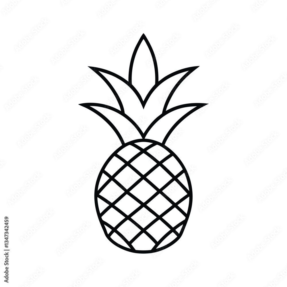 pineapple vector illustration pineapple vector illustration