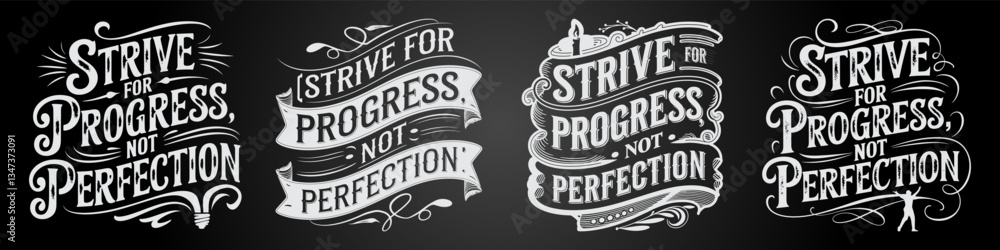 Obraz premium Soar High with Inspirational Chalkboard Art and Typography That Fuels Your Ambition and Creativity