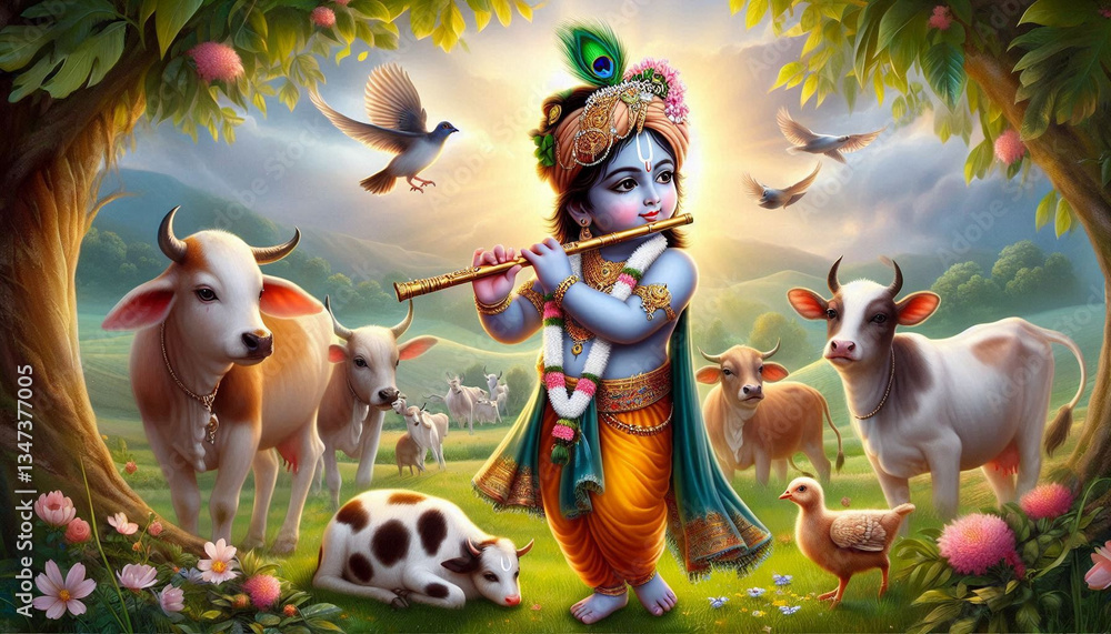 Fototapeta premium Krishna 
