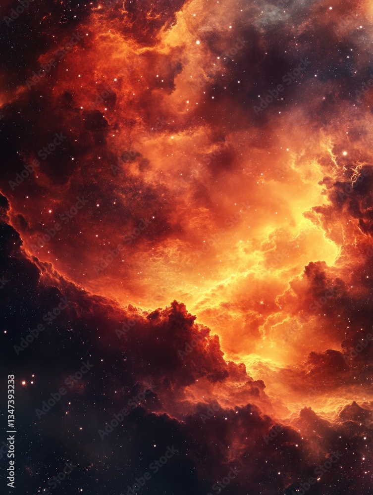 Fototapeta premium Celestial Vibrancy