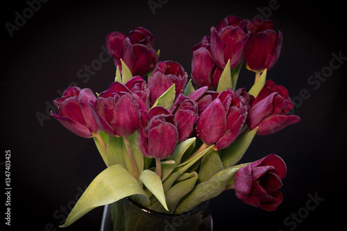 Obraz na płótnie bouquet of tulips w salonie