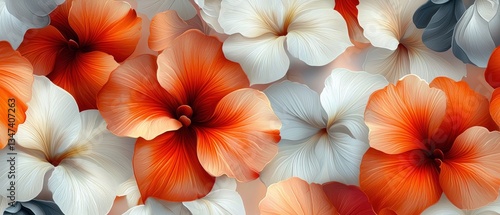 Wallpaper Mural Vibrant Floral Arrangement Torontodigital.ca