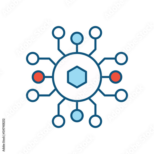 Crypto vector icon 