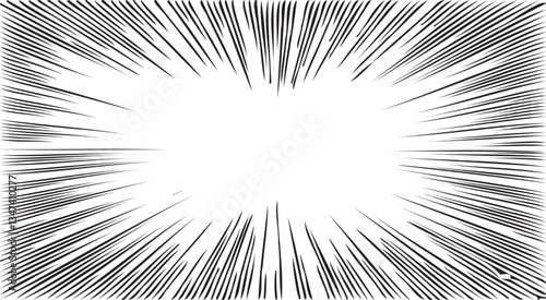 Circular starburst explosion texture. Distressed uneven grunge background. Abstract vector illustration. Overlay to create interesting effect and depth. Isolated on white background.
