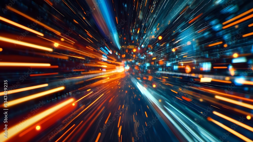 a dynamic visual representation of data flowing at high speed, creating an illusion of movement and speed a dynamic visual representation of data flowing at high speed, creating an illusion of movement and speed