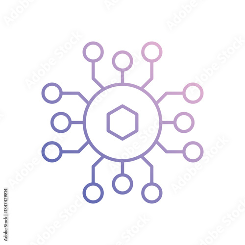 Crypto vector icon 